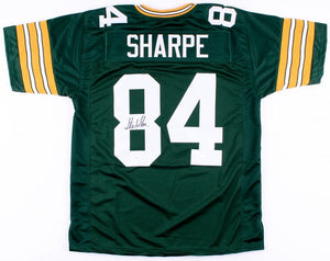 Sterling Sharpe Signed Autographed Green Bay Packers Football Jersey (JSA COA)