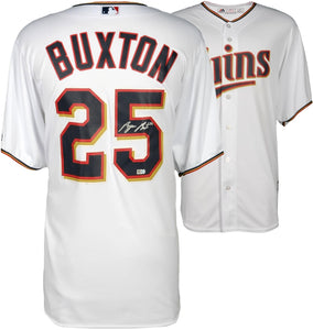 Byron Buxton Signed Autographed Minnesota Twins Baseball Jersey (MLB Authenticated)