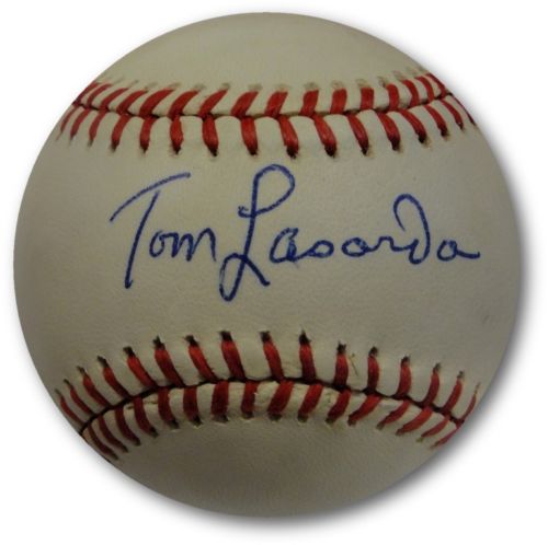 Tommy LaSorda Signed Autographed Official Major League (OML) Baseball - PSA/DNA COA