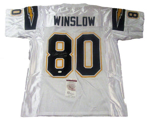 Kellen Winslow Signed Autographed San Diego Chargers Football Jersey (JSA COA)