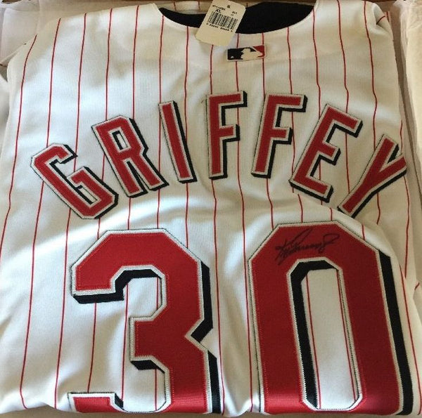 Ken Griffey Jr. Signed Reds Jersey (UDA COA)