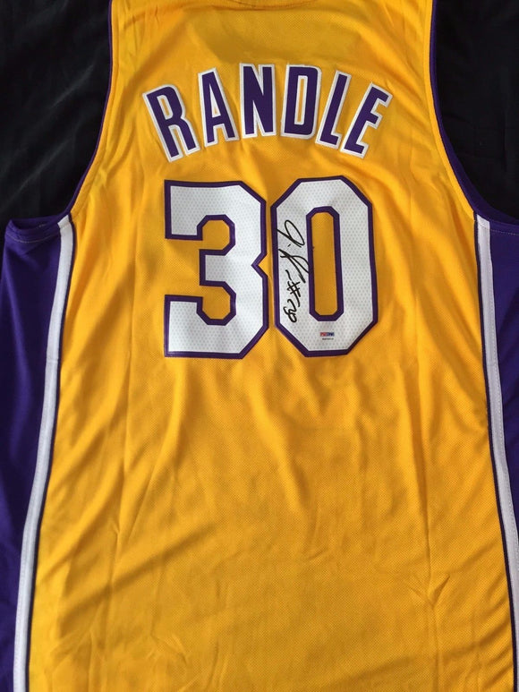 Julius Randle Signed Autographed Los Angeles Lakers Basketball Jersey (PSA/DNA COA)