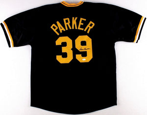 Dave Parker Signed Autographed Pittsburgh Pirates Baseball Jersey (JSA COA)