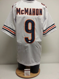 Jim McMahon Signed Autographed Chicago Bears Football Jersey (JSA COA)