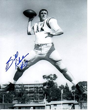 Billy Kilmer Signed Autographed Glossy 8x10 Photo Washington Redskins (SA COA)