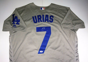 Julio Urias Signed Autographed Los Angeles Dodgers Baseball Jersey (PSA/DNA COA)