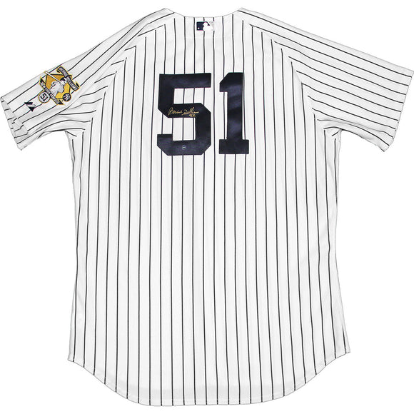 Bernie Williams Signed Autographed New York Yankees Baseball Jersey (Steiner COA)