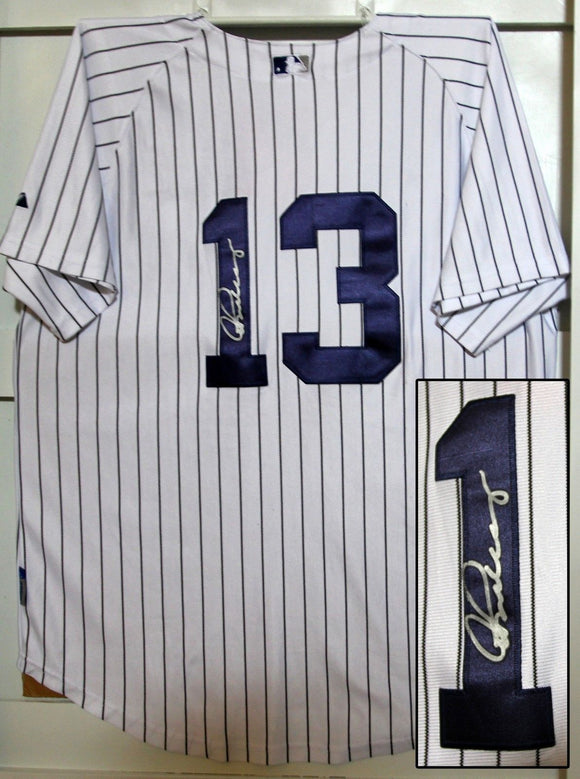 Alex Rodriguez Signed Autographed New York Yankees Baseball Jersey (JSA COA)