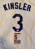 Ian Kinsler Signed Autographed Detroit Tigers Baseball Jersey (JSA COA)