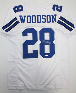 Darren Woodson Signed Autographed Dallas Cowboys Football Jersey (JSA COA)
