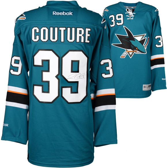 Logan Couture Signed Autographed San Jose Sharks Hockey Jersey (Fanatics COA)