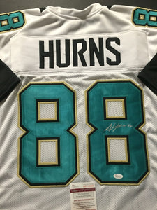 Allen Hurns Signed Autographed Jacksonville Jaguars Football Jersey (JSA COA)