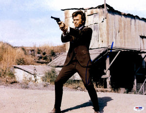Clint Eastwood Signed Autographed "Dirty Harry" Glossy 11x14 Photo (PSA/DNA COA)