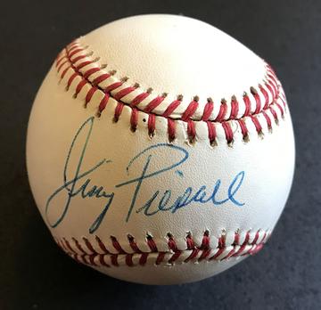 Jimmy Piersall Signed Autographed Official American League OAL Baseball (SA COA)