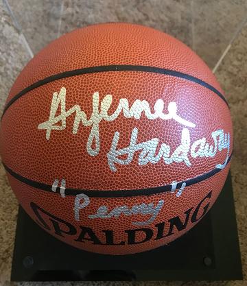 Anfernee 'Penny' Hardaway Signed Autographed Full-Sized Spalding NBA Basketball (SA COA)