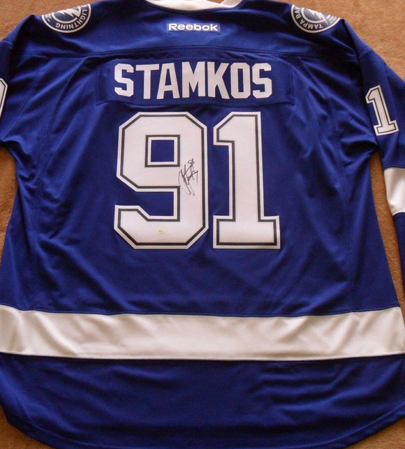 Steven Stamkos Signed Autographed Tampa Bay Lightning Hockey Jersey (JSA COA)