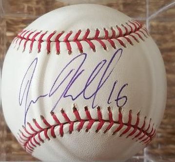 Jason Kubel Signed Autographed Official Major League OML Baseball (SA COA)
