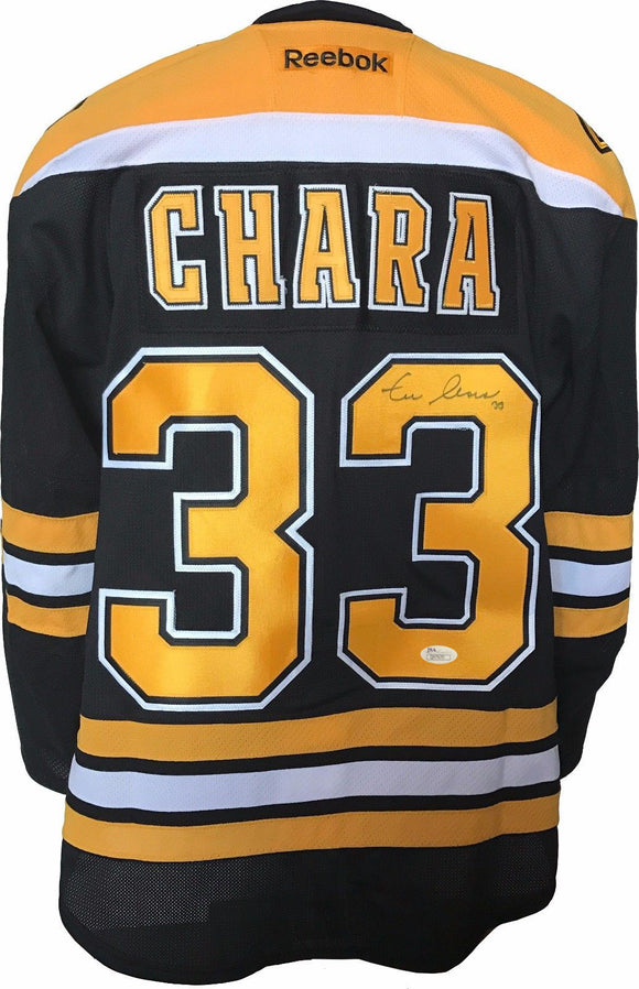 Zdeno Chara Signed Autographed Boston Bruins Hockey Jersey (JSA COA)