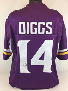 Stefon Diggs Signed Autographed Minnesota Vikings Football Jersey (JSA COA)