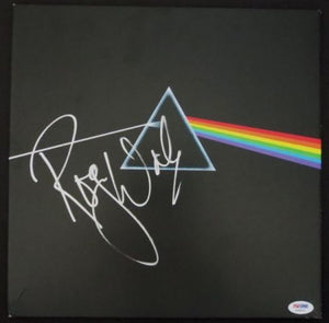 Roger Waters Signed Autographed "Dark Side of the Moon" Pink Floyd Record Album (PSA/DNA COA)
