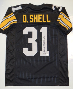 Donnie Shell Signed Autographed Pittsburgh Steelers Football Jersey (JSA COA)
