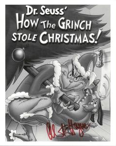 Albert Hague Signed Autographed "How the Grinch Stole Christmas" Glossy 8x10 Photo (SA COA)