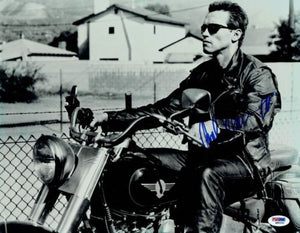 Arnold Schwarzenegger Signed Autographed "Terminator" Glossy 11x14 Photo (PSA/DNA COA)