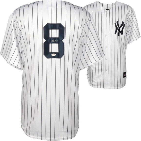Yogi Berra Signed Autographed New York Yankees Baseball Jersey (JSA COA)