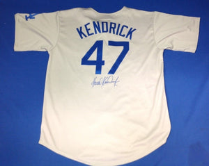 Howie Kendrick Signed Autographed Los Angeles Dodgers Baseball Jersey (PSA/DNA COA)