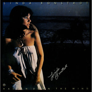 Linda Ronstadt Signed Autographed "Hasten Down The Wind" 14x14 Promo Photo (Steiner COA)