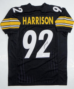 James Harrison Signed Autographed Pittsburgh Steelers Football Jersey (JSA COA)