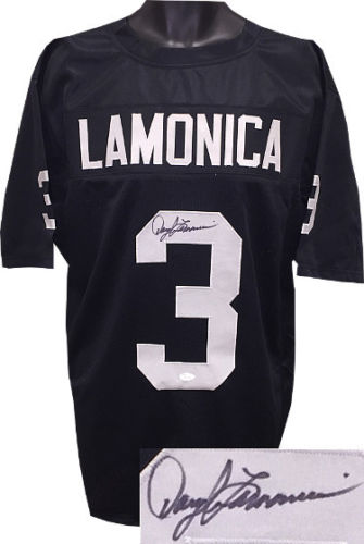 Daryle Lamonica Signed Autographed Oakland Raiders Football Jersey (JSA COA)