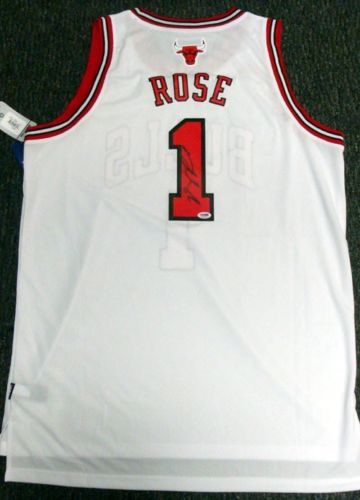 Derrick Rose Signed NBA Basketball (PSA COA)