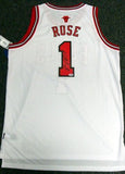 Derrick Rose Signed Autographed Chicago Bulls Basketball Jersey (PSA/DNA COA)