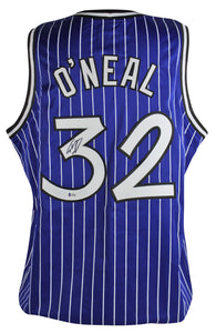 Shaquille O'Neal Signed Autographed Orlando Magic Basketball Jersey (Beckett COA)