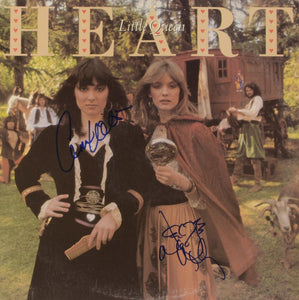 Ann & Nancy Wilson of Heart Signed Autographed "Little Queen" Record Album (PSA/DNA COA)