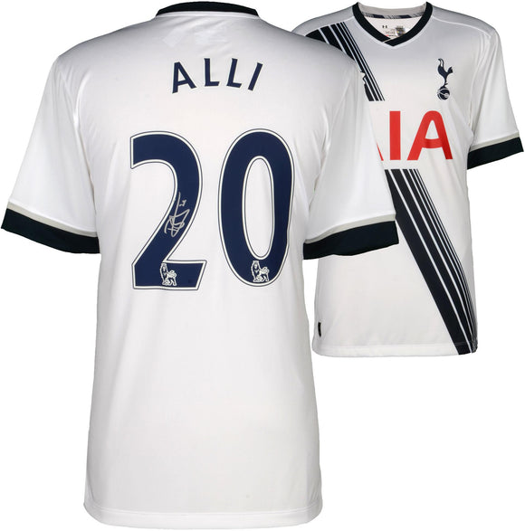 Dele Alli Signed Autographed Tottenham Hotspur Soccer Jersey (Fanatics COA)