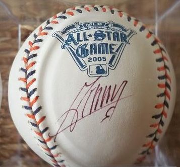 Melvin Mora Signed Autographed Official 2005 All-Star Game Baseball (SA COA)