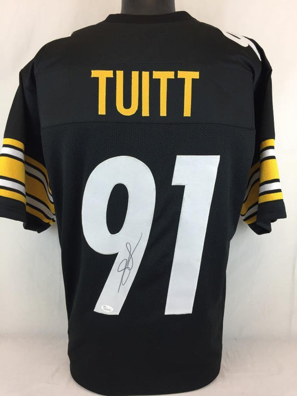 Stephon Tuitt Signed Autographed Pittsburgh Steelers Football Jersey (JSA COA)