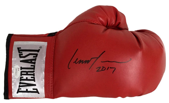 Lennox Lewis Signed Autographed Everlast Boxing Glove (JSA COA)