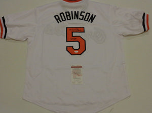 Brooks Robinson Signed Autographed Baltimore Orioles Baseball Jersey (JSA COA)