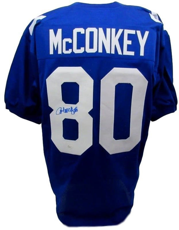 Phil McConkey Signed Autographed New York Giants Football Jersey (JSA COA)