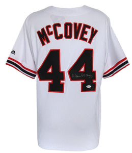 Willie McCovey Signed Autographed San Francisco Giants Baseball Jersey (JSA COA)