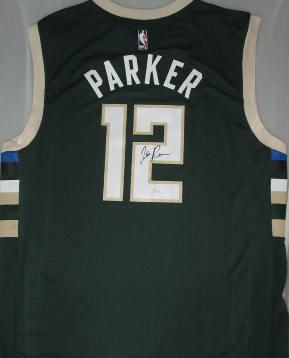 Jabari Parker Signed Autographed Milwaukee Bucks Basketball Jersey (JSA COA)
