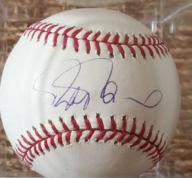 Rafael Palmeiro Signed Autographed Official Major League OML Baseball (SA COA)