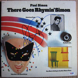 Paul Simon Signed Autographed "There Goes Rhymin' Simon" Record Album (PSA/DNA COA)