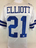Ezekiel Elliott Signed Autographed Dallas Cowboys Football Jersey (JSA COA)