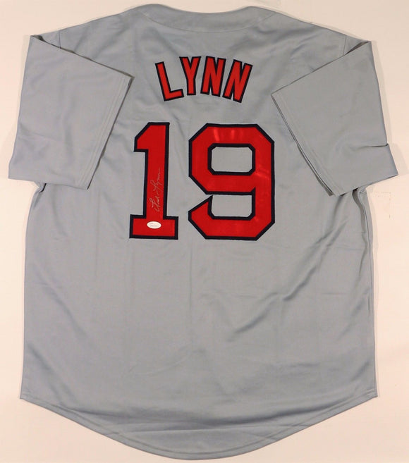 Fred Lynn Signed Autographed Boston Red Sox Baseball Jersey (JSA COA)