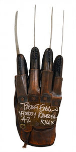 Robert Englund Signed Autographed Nightmare On Elm Street Freddy Krueger Metal Glove "42 Kills" (ASI COA)
