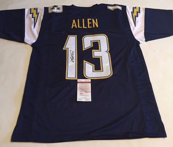 Keenan Allen Signed Autographed Los Angeles Chargers Football Jersey (JSA COA)